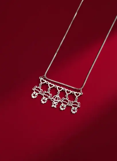 Necklace transformation - after AI transformation